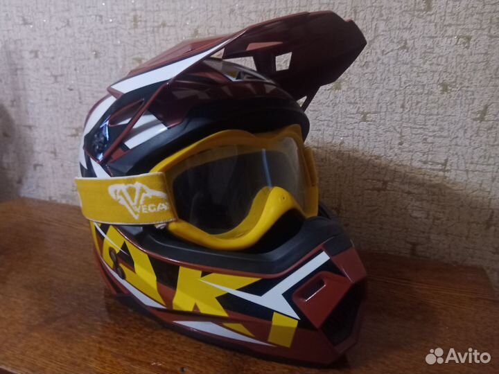 Кроссовый шлем Ataki Rampage