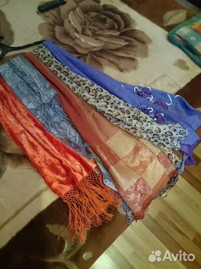 Палантины, шарфы, банданы, косынки