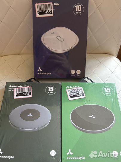 Беспроводная зарядка accestyle 10w 15w