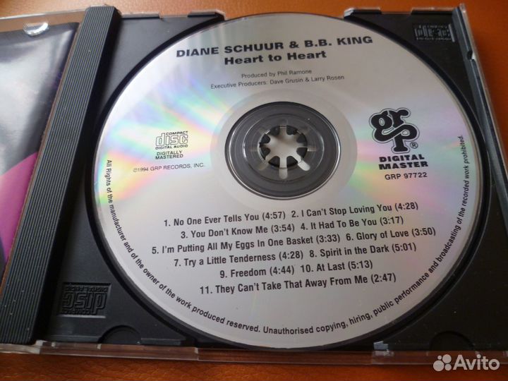 Diane Schuur & B.B. King - Heart To Heart, 1994