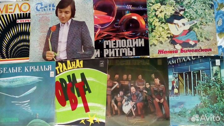 Коллекция виниловых дисков