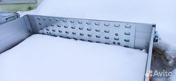 Лист с просечкой на борт прицепа 1250 мзса 8536.0