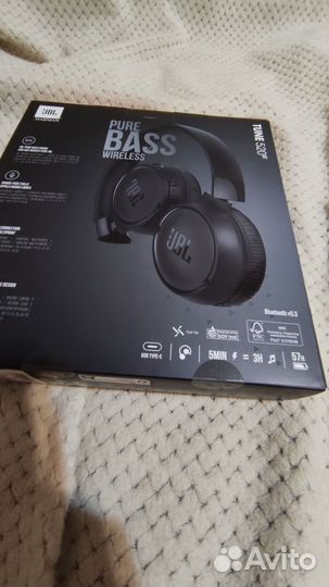 Беспроводные наушники jbl tune 520bt