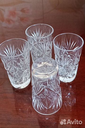 Хрустальные стопки