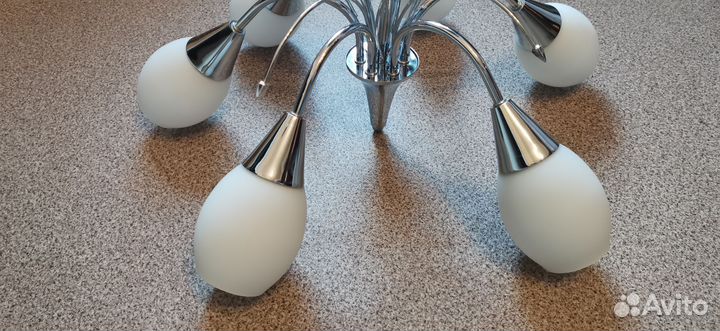 Люстра потолочная подвесная бу