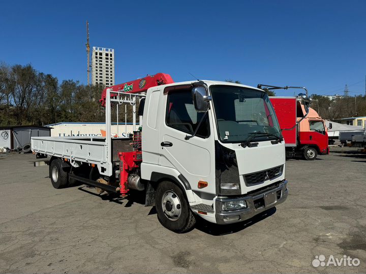 Бортовой грузовик Mitsubishi Fuso Fighter с КМУ UNIC, 2015