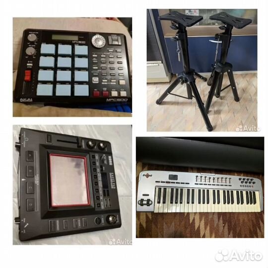 Железо и инструментарий для студий и концертов