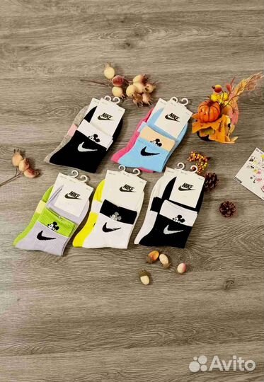 Носки nike с принтом