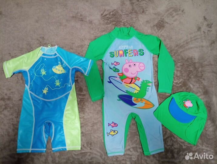 Плавательные костюмы,плавки,кепки для мальчика