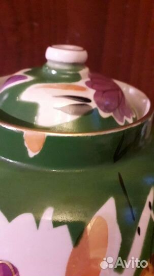 Заварочный чайник 4л дулево ручная роспись