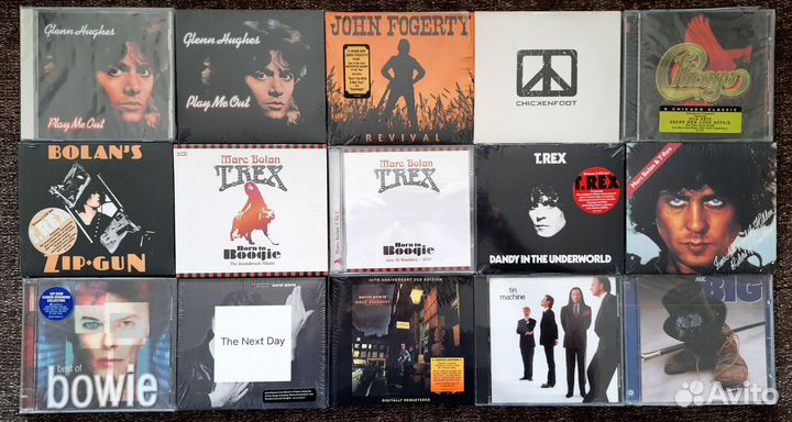 Фирменные CD- Classic Rock/ Hair Metal Made in USA