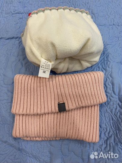 Шапка и снуд для девочки