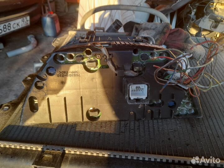 Приборная панель тоета альтеза