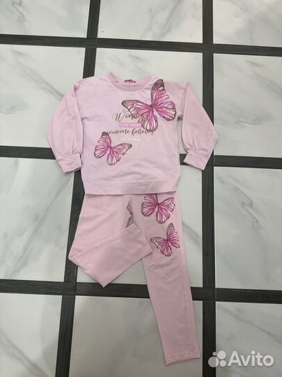 Детские вещи пакетом для девочки 4-5лет