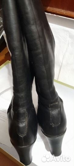 Сапоги женские натуральная кожа зима