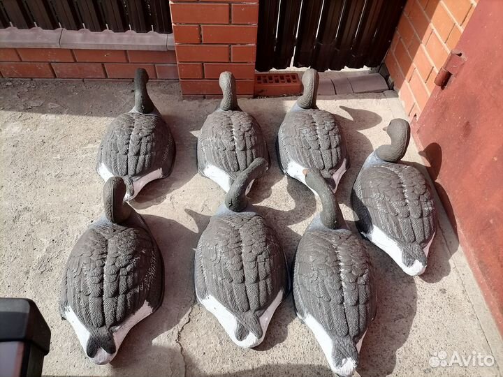 Чучела гусей