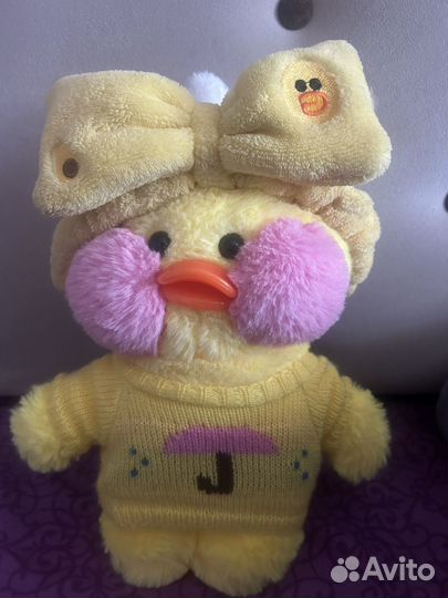 Мягкая игрушка уточка лалафанфанфан