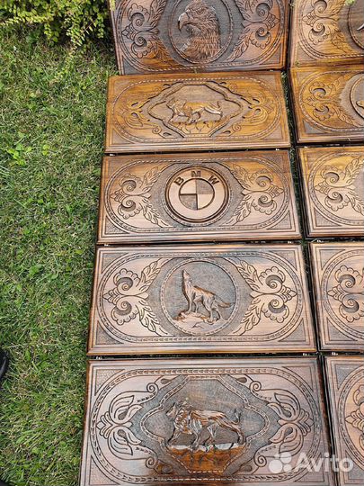 Нарды резные