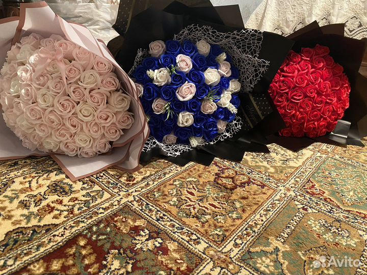 Розы мыльные