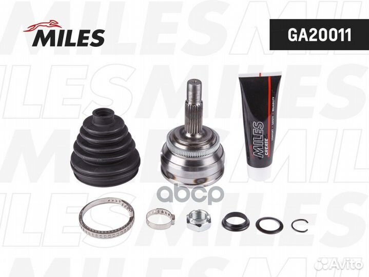 ШРУС audi 80 1.8-2.3 86-91 нар.(ABS) GA20011 Miles