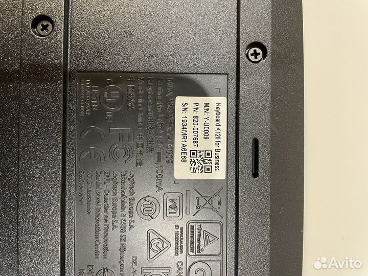 Клавиатура logitech k120