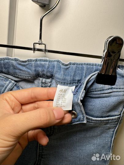 Джинсы hm детские 74