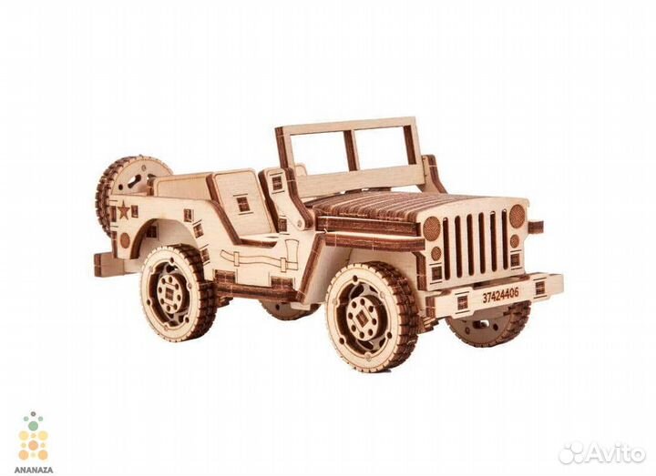Джип 4х4 (Wood Trick)