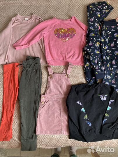 Одежда для девочки 6-7 лет б/у