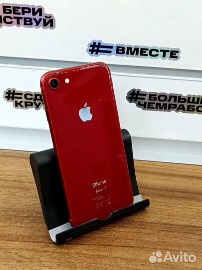 iPhone 8 64gb с отпечатком. Новый аккумулятор