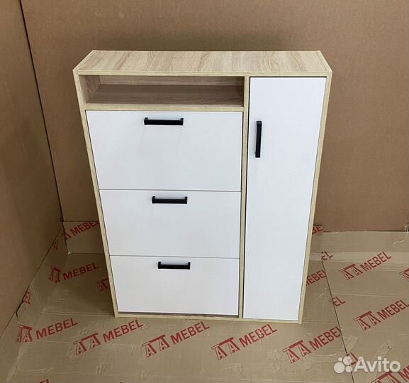 Обувница вместительная 18 пар, наличие склад