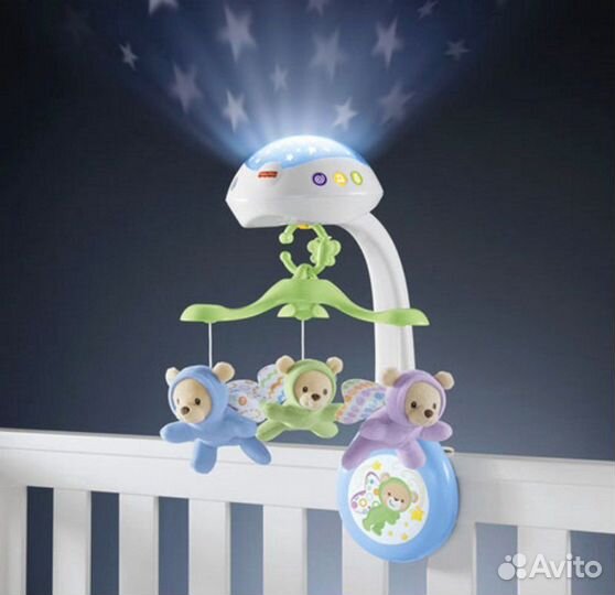 Мобиль на кроватку fisher-price Мечты о бабочках