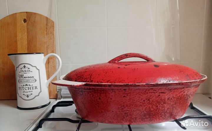 Гусятница чугунная СССР