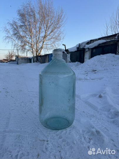 Бутыль 19 литров стекло