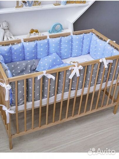Комплект бортиков в кроватку