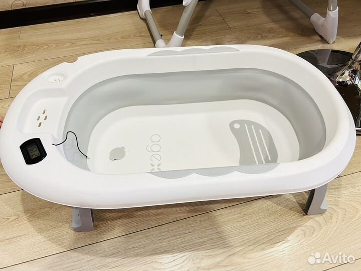 Ванночка для купания детская складная