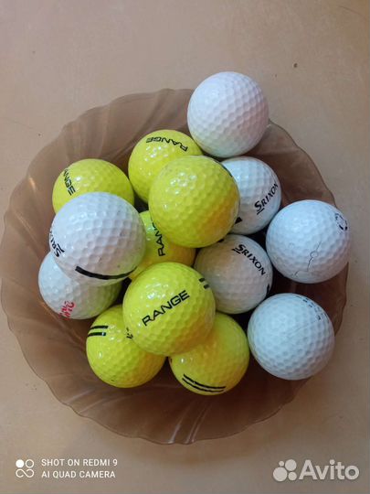 Мячи для гольфа б/у.отличное состояние из Германии