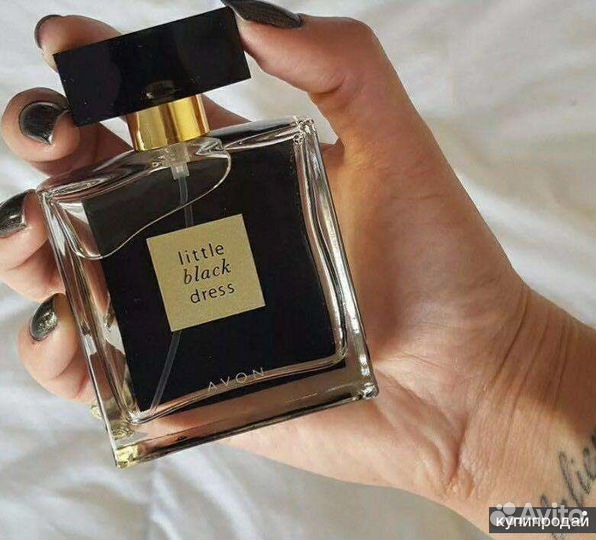 Чёрное платье эйвон