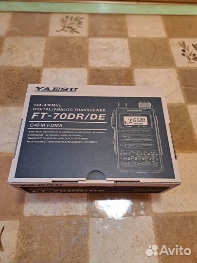 Радиостанция Yaesu FT-70DR