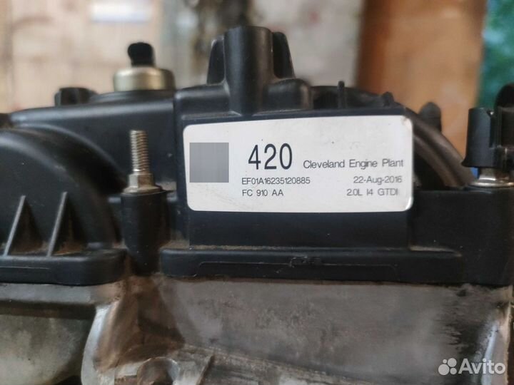 Двигатель двс Ford Edge Escape Kuga 2.0 turbo