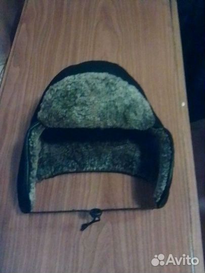 Шапка зимняя, мех овчина, на мальчика 10-12 лет