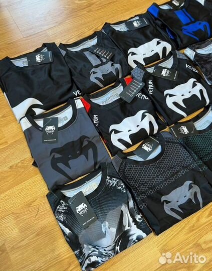 Мужской рашгард 2в1. Venom