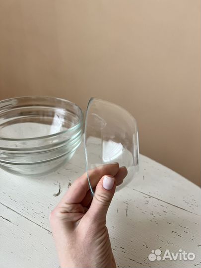 Стеклянные чашки