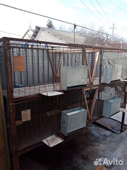 Клетки для кроликов б/у