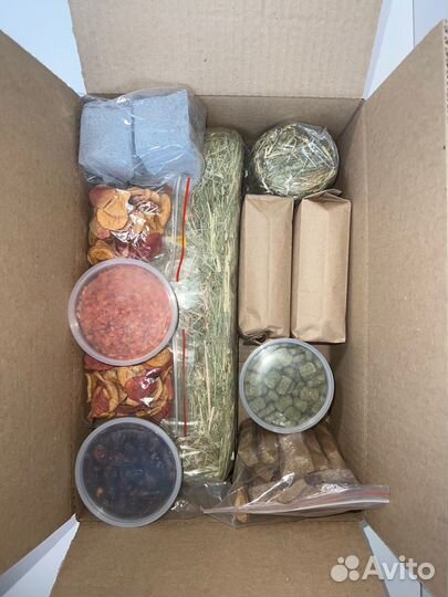 Корм и лакомства для шиншилл