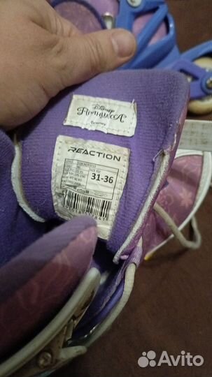 Роликовые коньки на девочку растущие