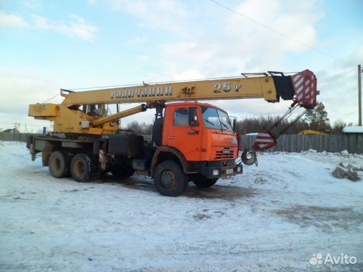 Услуги, аренда крана 25 тонн