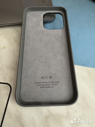 Кожаный чехол iPhone 15 Pro max