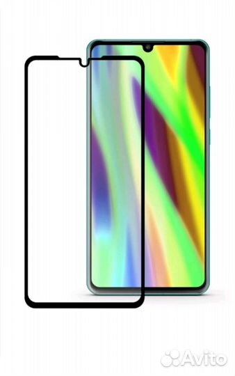 Защитное стекло 5D GlassPro для Huawei P30 черное