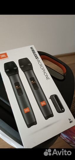 Беспроводные микрофоны JBL новые оригинал