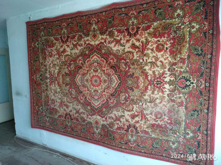 Шерстяные ковры СССР бу